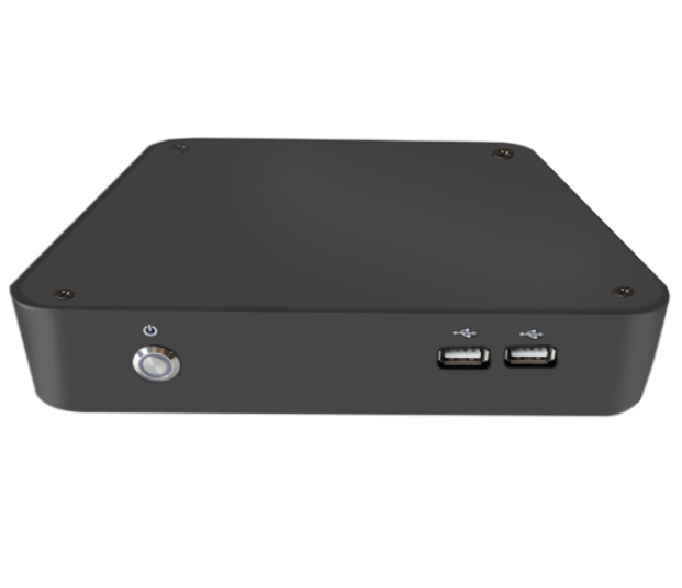 全铝嵌入式工控机,迷你电脑小主机,云终端MIS-ITX08